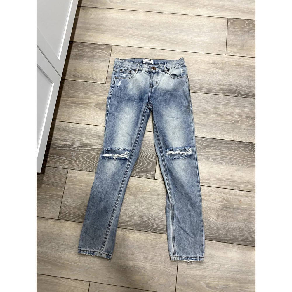 Don’t buy!!!OneX one  Teaspoon distressed Jeans